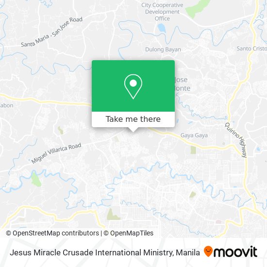 Jesus Miracle Crusade International Ministry map