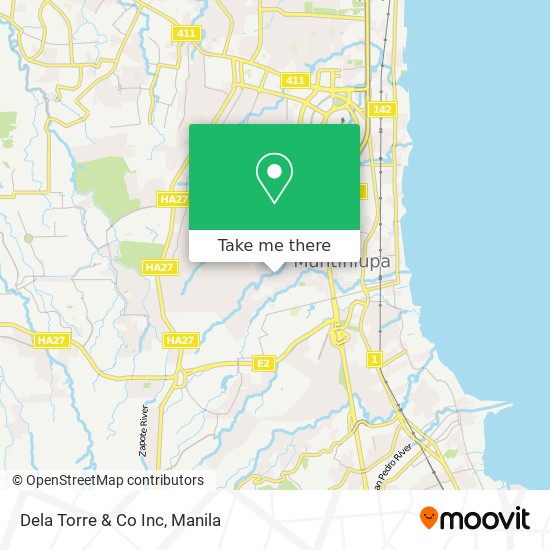 Dela Torre & Co Inc map