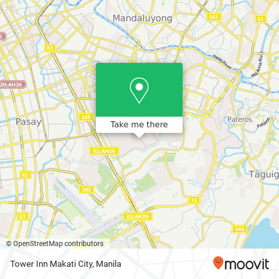Tower Inn Makati City map