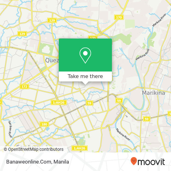 Banaweonline.Com map