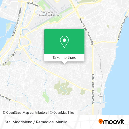 Sta. Magdalena / Remedios map