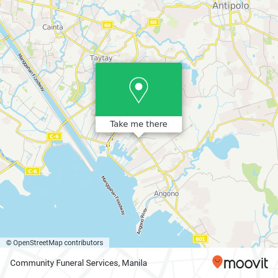 Community Funeral Services map