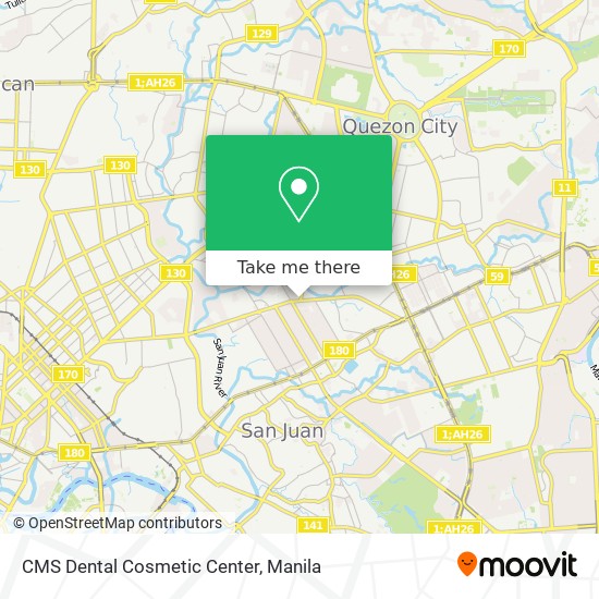 CMS Dental Cosmetic Center map