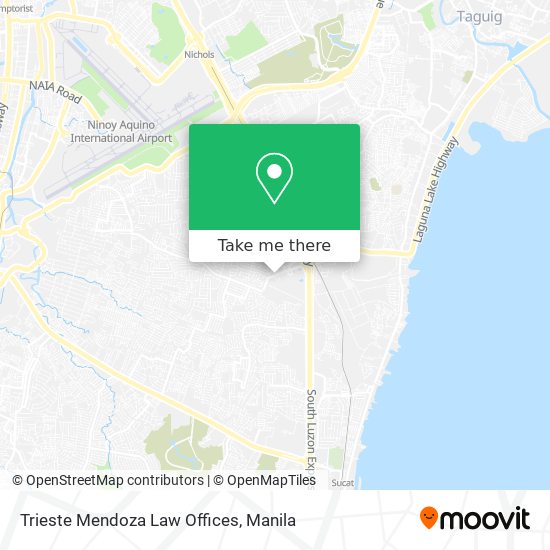 Trieste Mendoza Law Offices map
