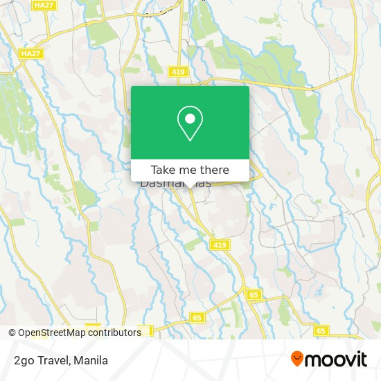 2go Travel map