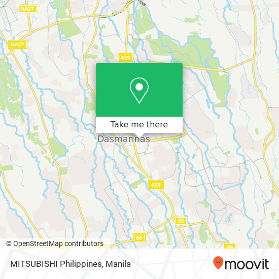 MITSUBISHI Philippines map