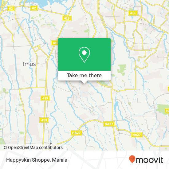 Happyskin Shoppe map