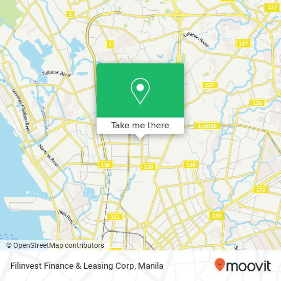 Filinvest Finance & Leasing Corp map