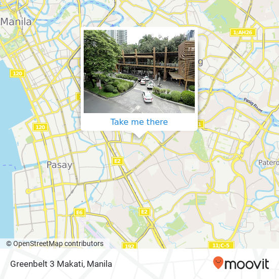 Greenbelt 3 Makati map