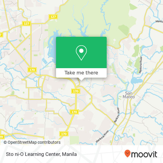 Sto ni-O Learning Center map