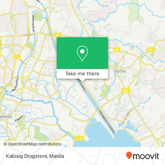 Kabisig Drugstore map