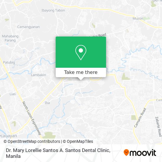 Dr. Mary Lorellie Santos A. Santos Dental Clinic map