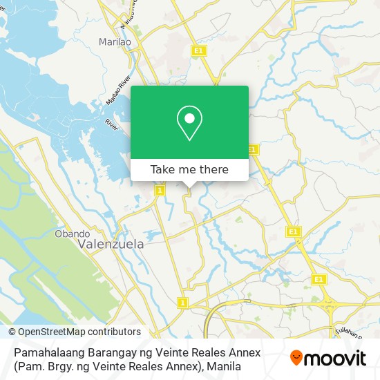 Pamahalaang Barangay ng Veinte Reales Annex (Pam. Brgy. ng Veinte Reales Annex) map