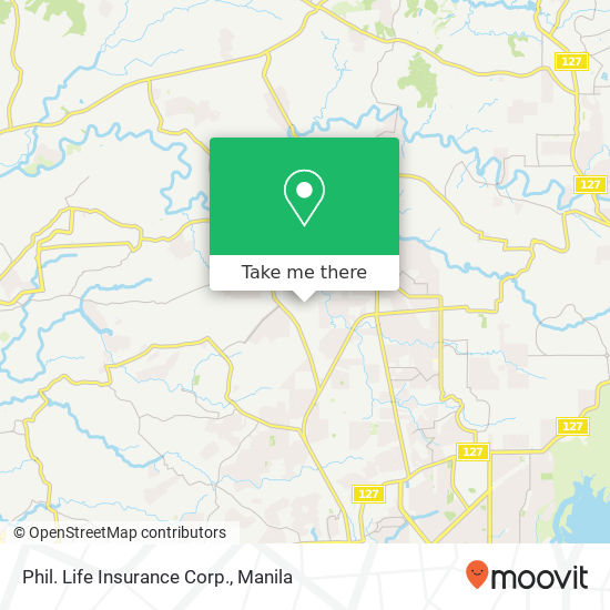 Phil. Life Insurance Corp. map