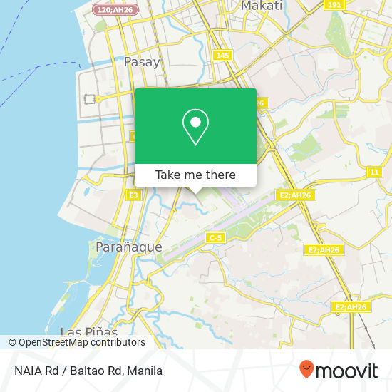 NAIA Rd / Baltao Rd map