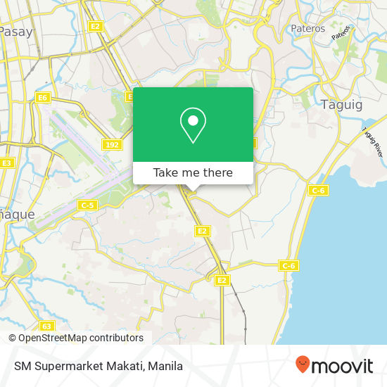 SM Supermarket Makati map