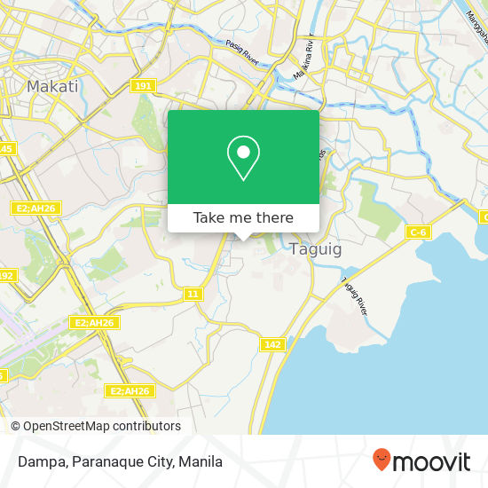 Dampa, Paranaque City map