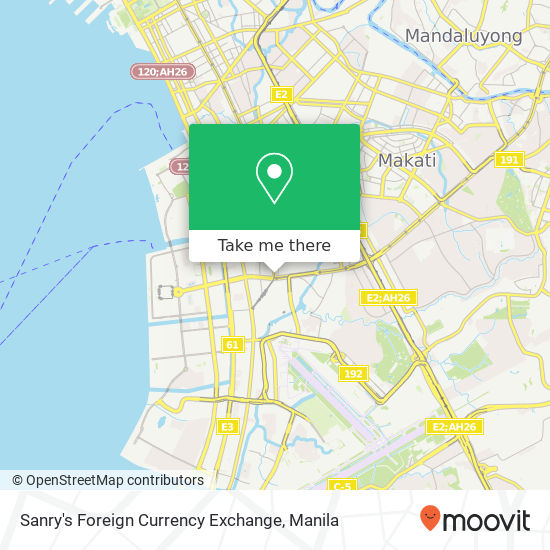 Sanry's Foreign Currency Exchange map