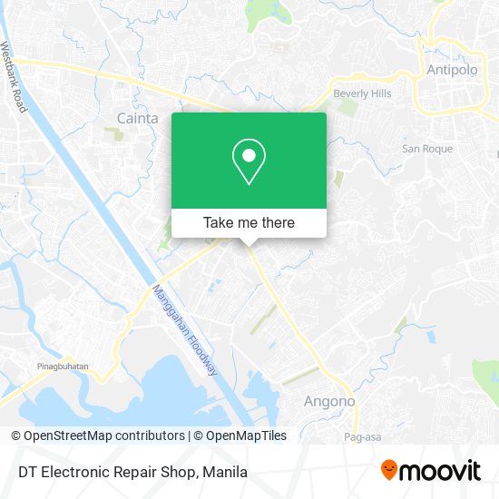 DT Electronic Repair Shop map