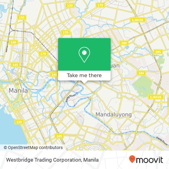 Westbridge Trading Corporation map