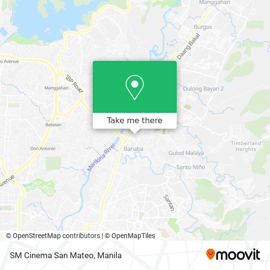 SM Cinema San Mateo map
