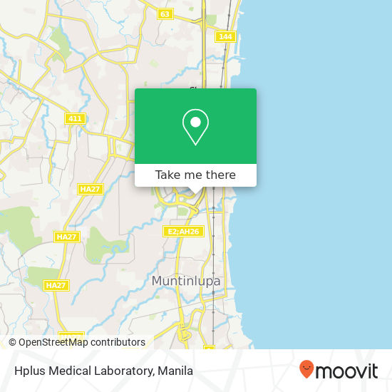 Hplus Medical Laboratory map