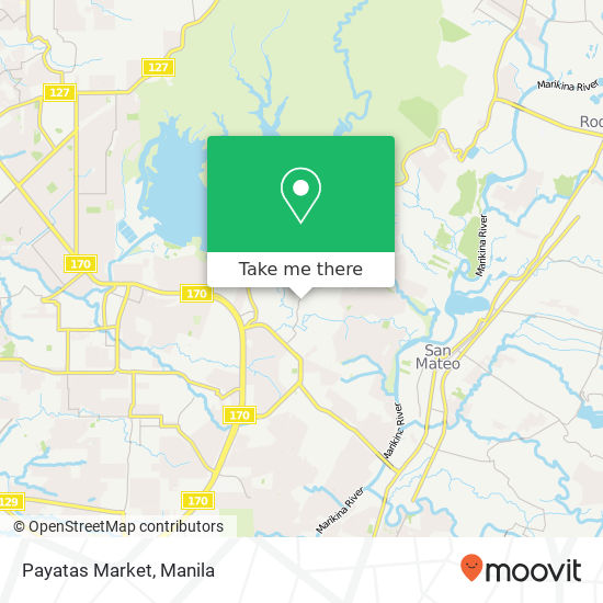 Payatas Market map