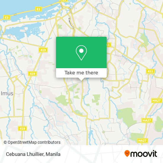 Cebuana Lhuillier map