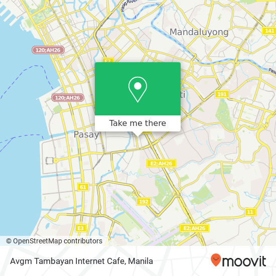 Avgm Tambayan Internet Cafe map