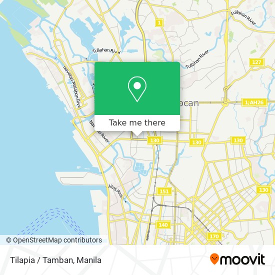 Tilapia / Tamban map