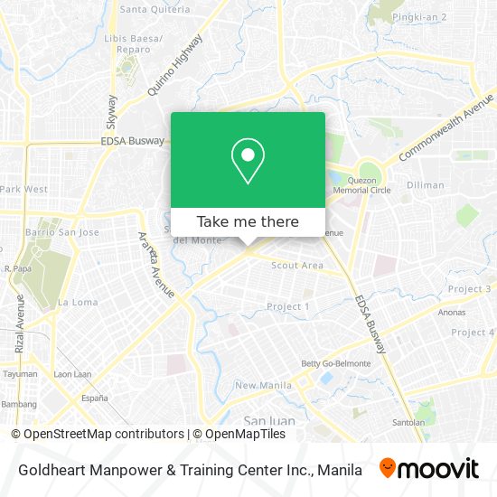 Goldheart Manpower & Training Center Inc. map