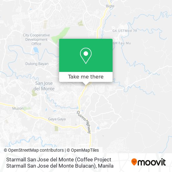 Starmall San Jose del Monte (Coffee Project Starmall San Jose del Monte Bulacan) map