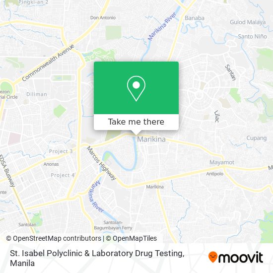 St. Isabel Polyclinic & Laboratory Drug Testing map