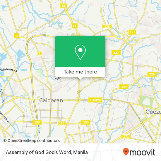 Assembly of God God's Word map