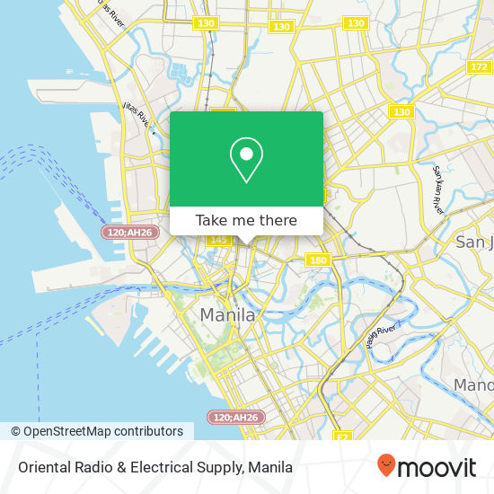 Oriental Radio & Electrical Supply map