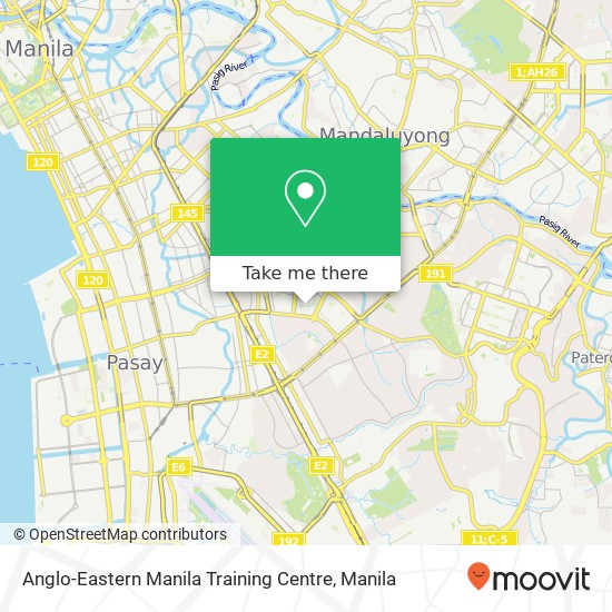 Anglo-Eastern Manila Training Centre map