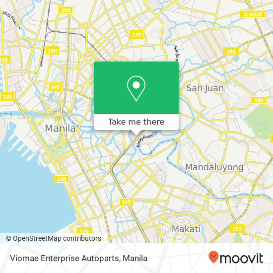 Viomae Enterprise Autoparts map