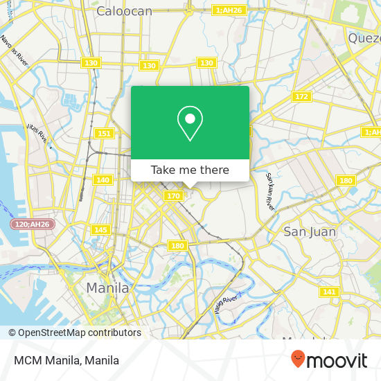 MCM Manila map