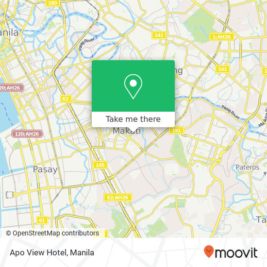 Apo View Hotel map