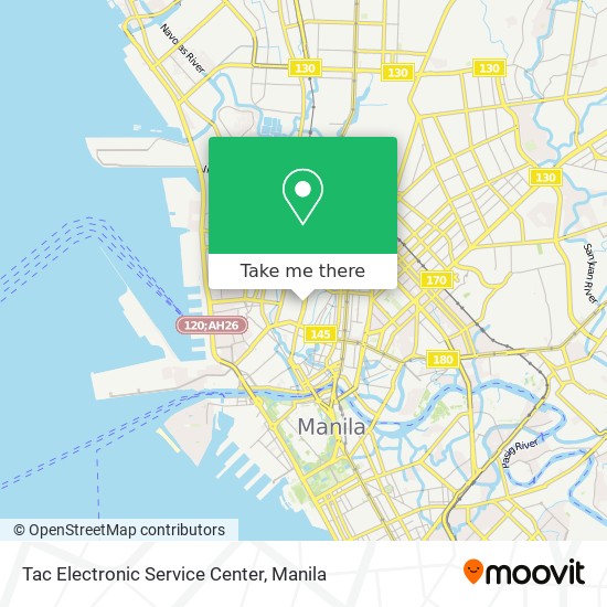 Tac Electronic Service Center map