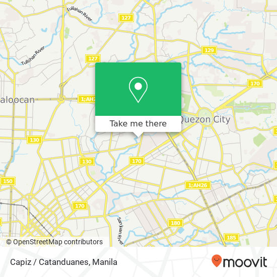 Capiz / Catanduanes map