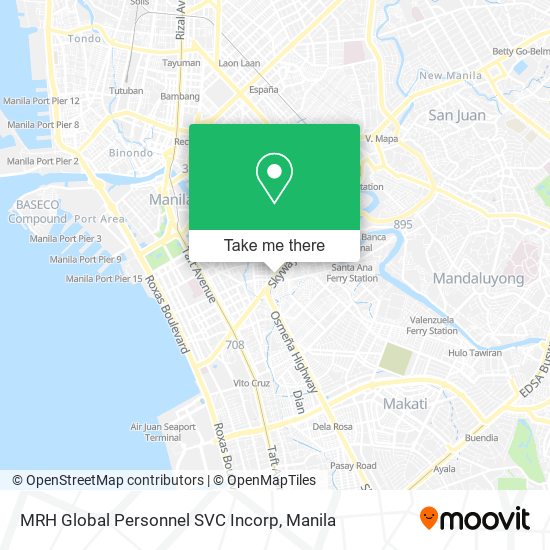 MRH Global Personnel SVC Incorp map