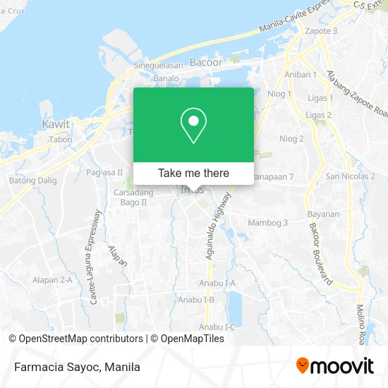 Farmacia Sayoc map