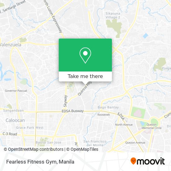 Fearless Fitness Gym map