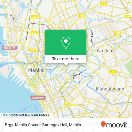 Brgy. Manila Council Barangay Hall map