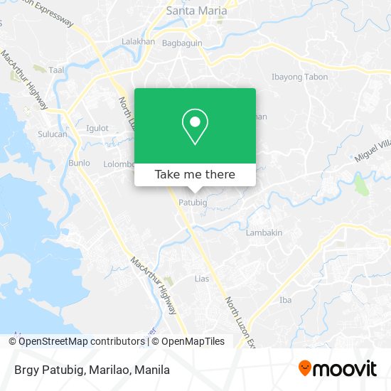 Brgy Patubig, Marilao map