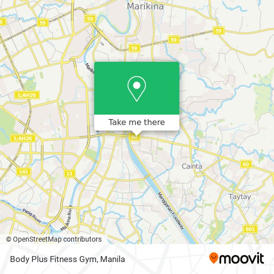 Body Plus Fitness Gym map
