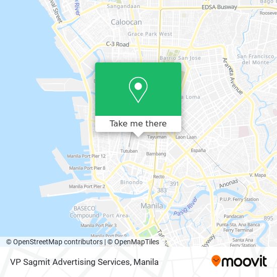 VP Sagmit Advertising Services map