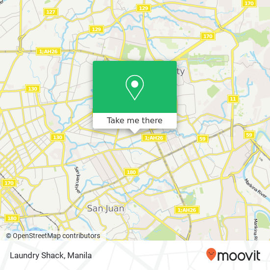 Laundry Shack map