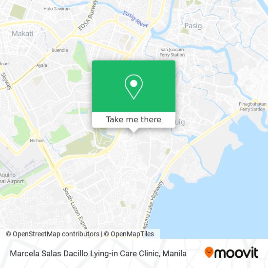 Marcela Salas Dacillo Lying-in Care Clinic map